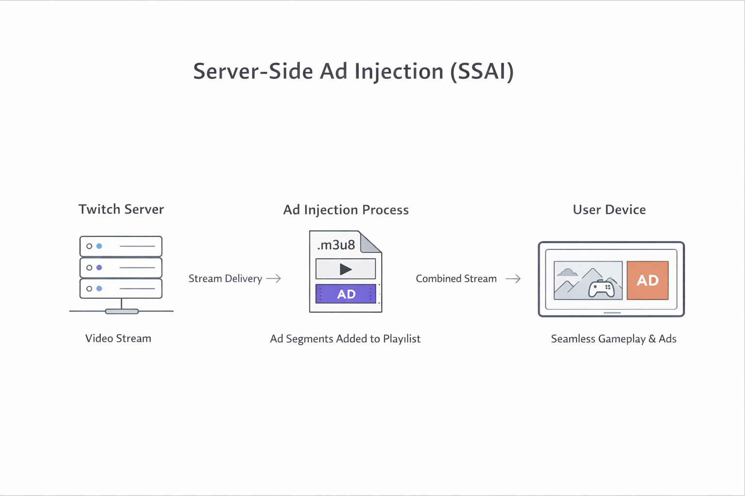 Twitch now uses Server-Side Ad Injection (SSAI)